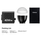 Ulanzi 40W PRO COB Lamp Bi-Color met accu & USB-C - tot 50W - Videoverlichting