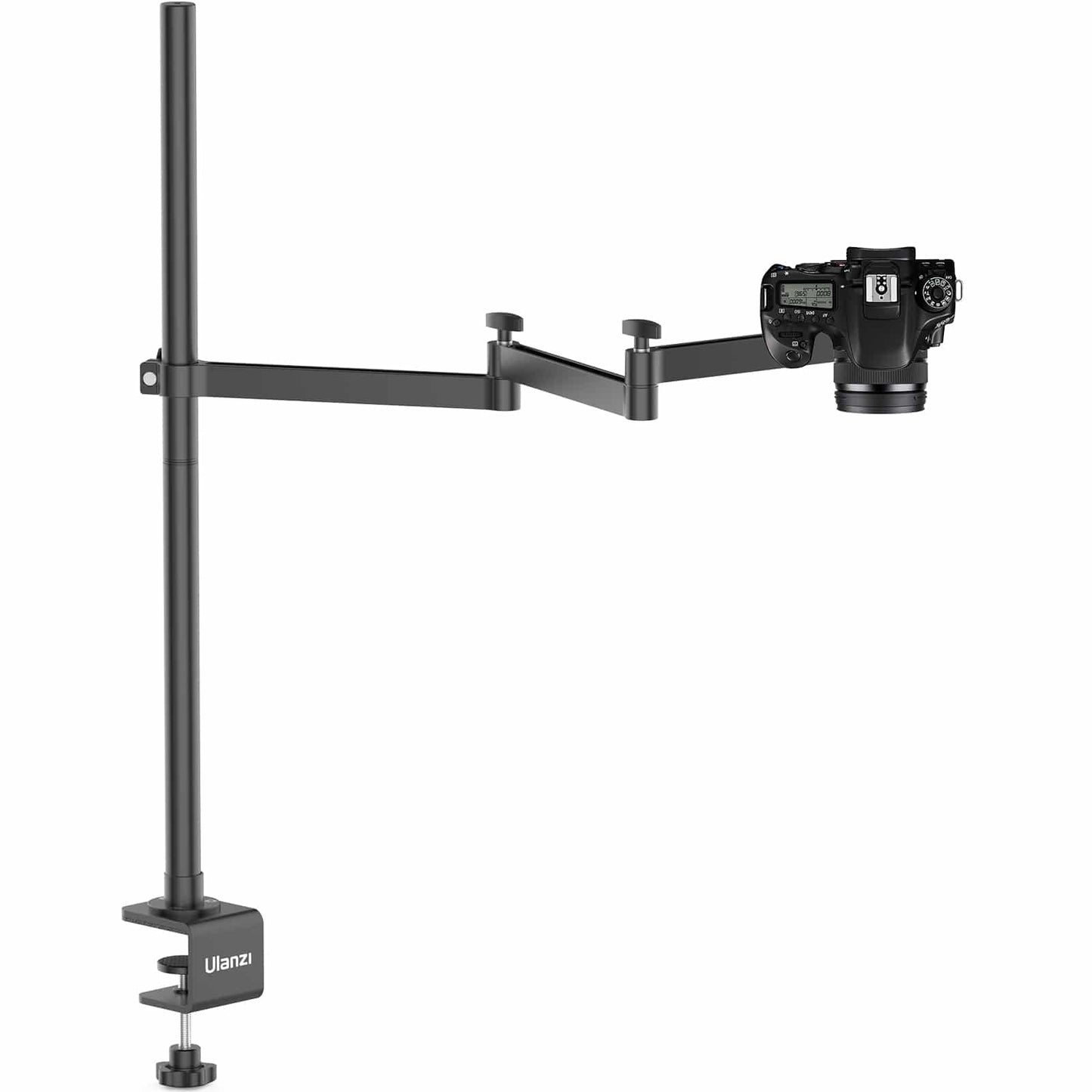 Ulanzi adjustable desk stand with table clamp for camera or video light - 1 arm