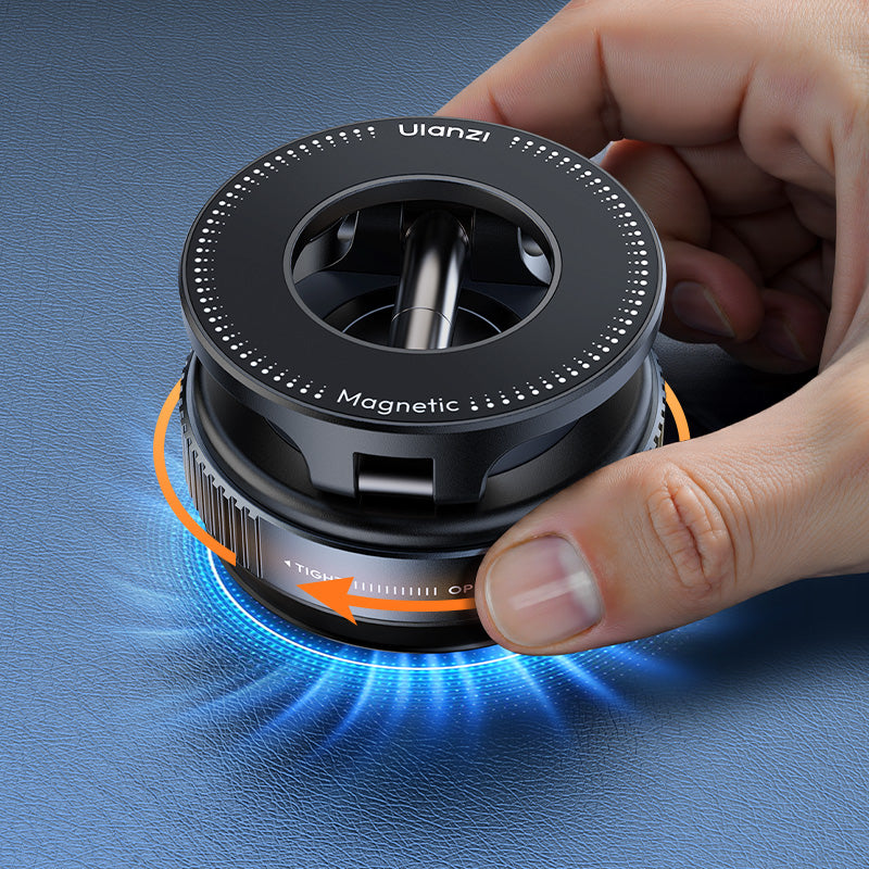 Ulanzi SK-25 MagMount Zuignap-houder voor smartphone - Magnetisch - Telefoonhouders