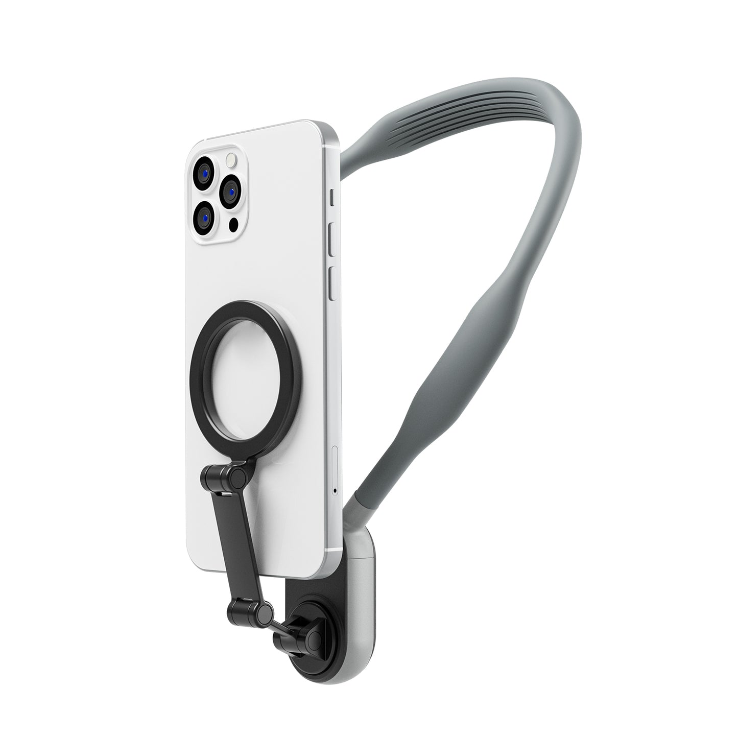 Telesin magnetische neck mount voor smartphone - Grijs - Telefoonhouders