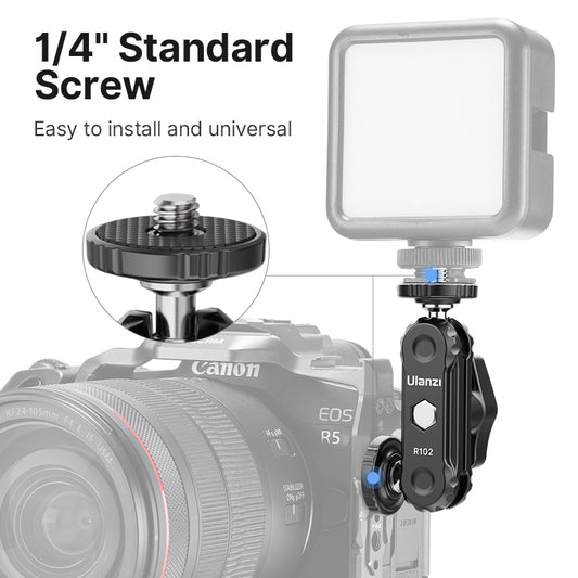 Ulanzi R102 Mini Magic Arm met 2x 1/4 inch schroef - Overige producten