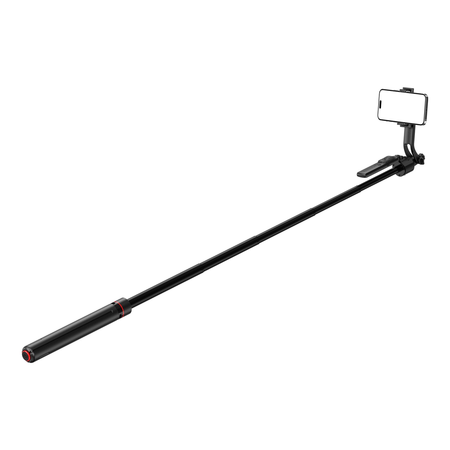 MOJOGEAR TS4 Tracking statief met selfiestick - MagSafe & Klem - Selfiesticks