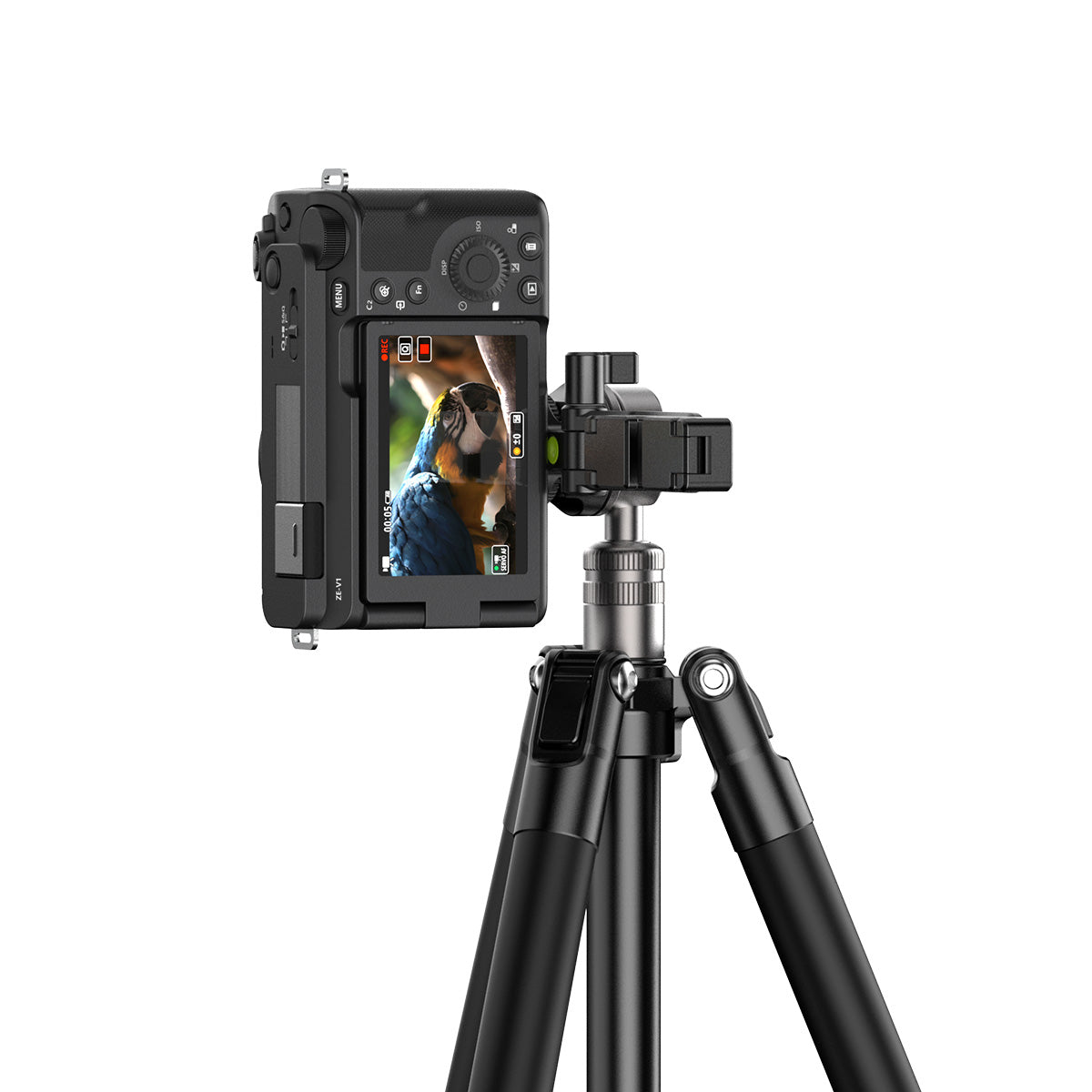 Ulanzi MT-63 lichtgewicht reisstatief 145cm met tel.houder - Statieven en toebehoren