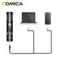 Comica VM10 Pro compact microphone for phone and camera - with 3.5mm and USB-C