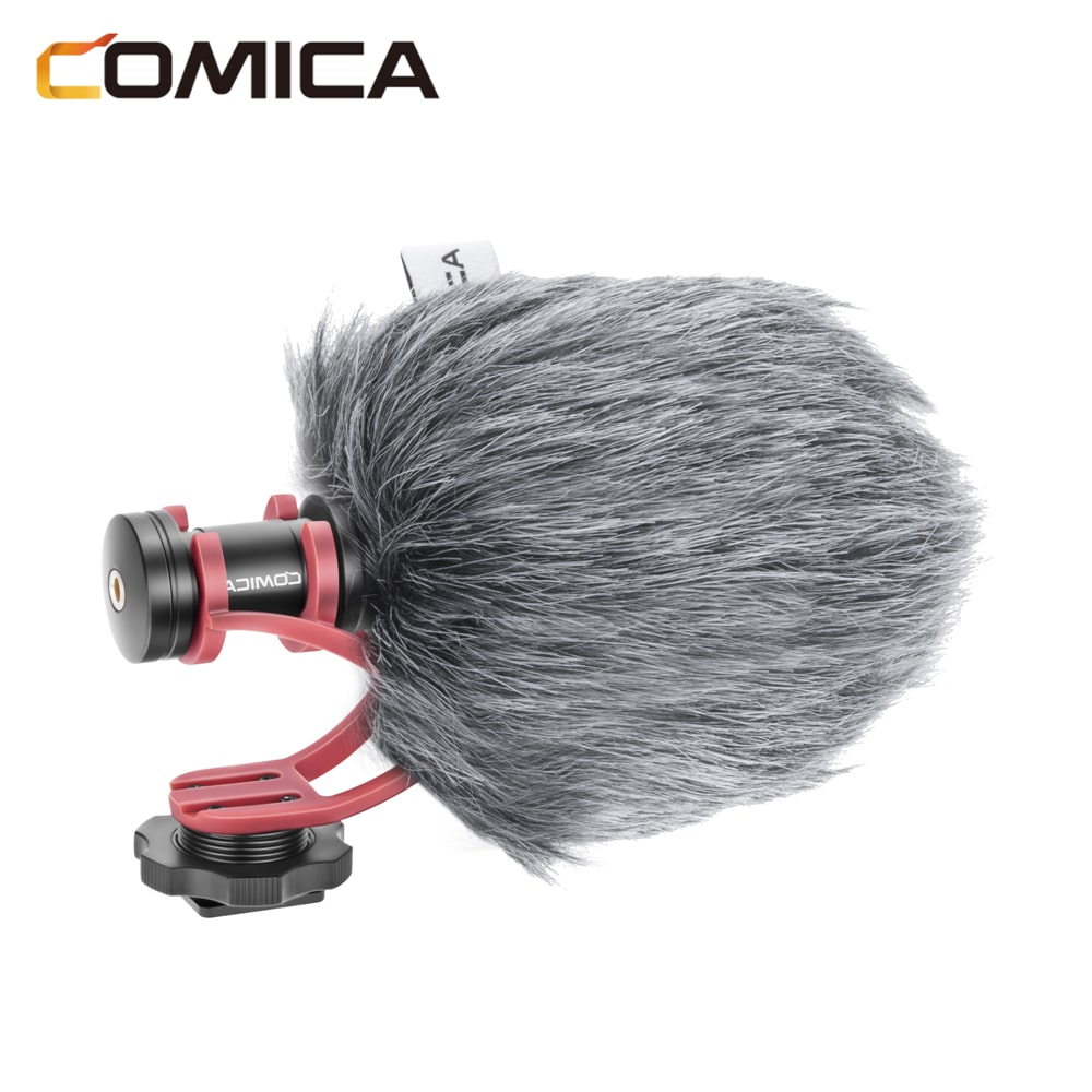 Comica CVM-VM10II directional microphone for smartphone and camera