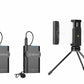 BOYA BY-WM4 Pro K4 draadloze microfoon-set met 2 zenders en Lightning-ontvanger voor iPhone