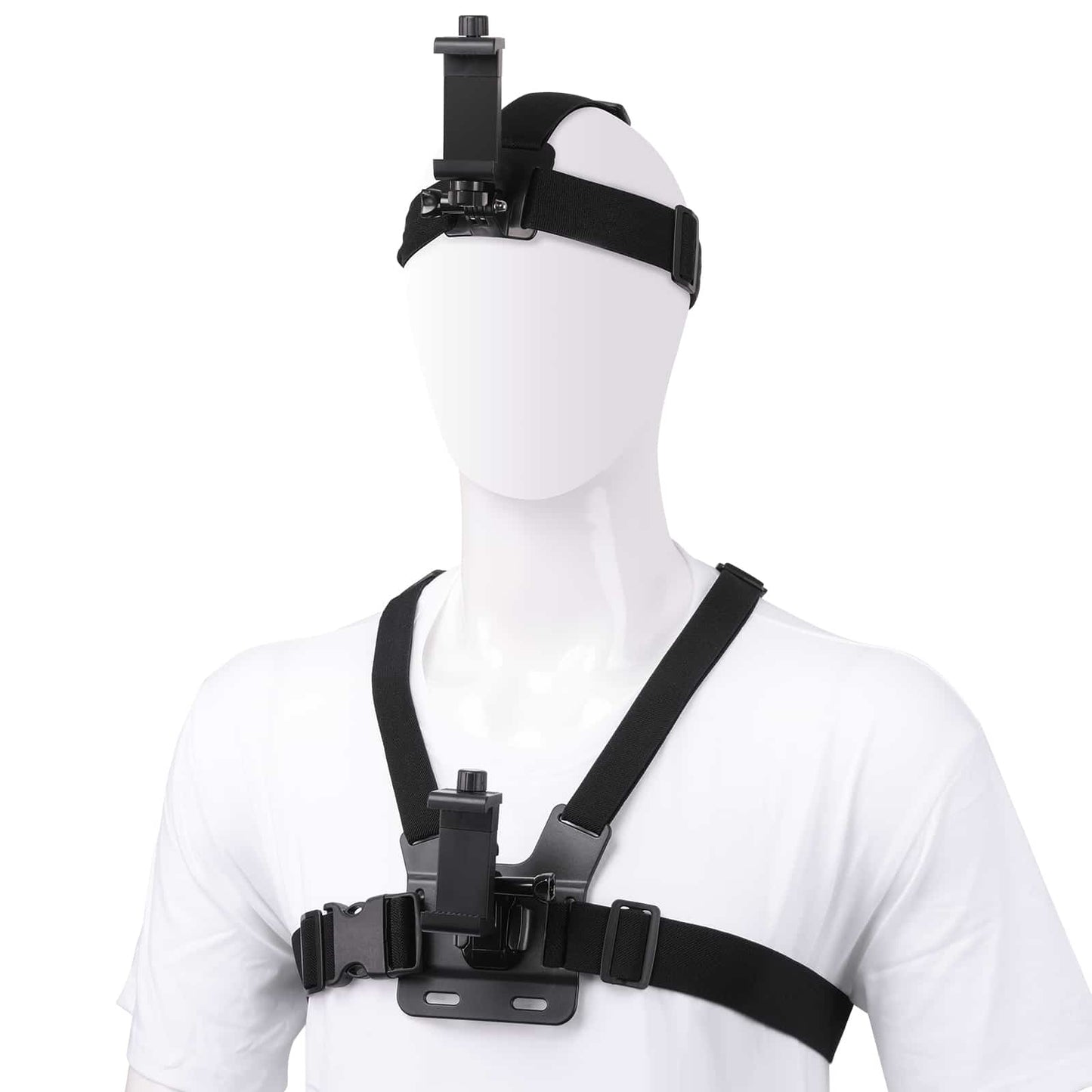 Ulanzi MP-2 Head Strap en Chest Strap Kit voor GoPro en smartphone - Obsolete