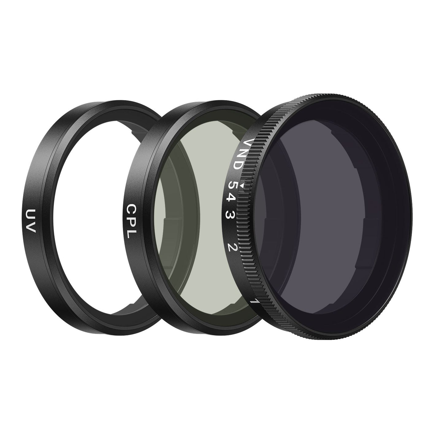 Telesin Filter kit for DJI Osmo Action 6 - CPL + UV + VND
