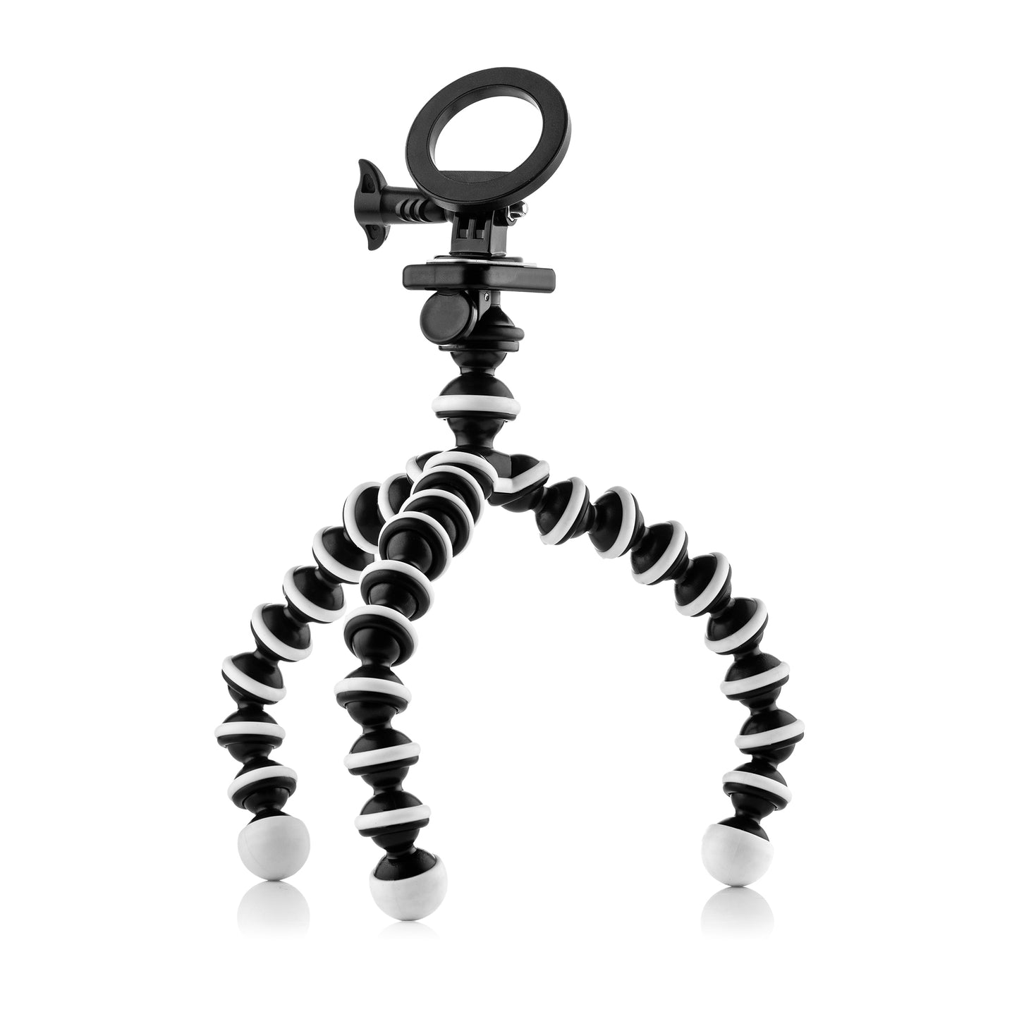 Flexible mini tripod with extra flexible legs - Medium - Magnetic phone holder