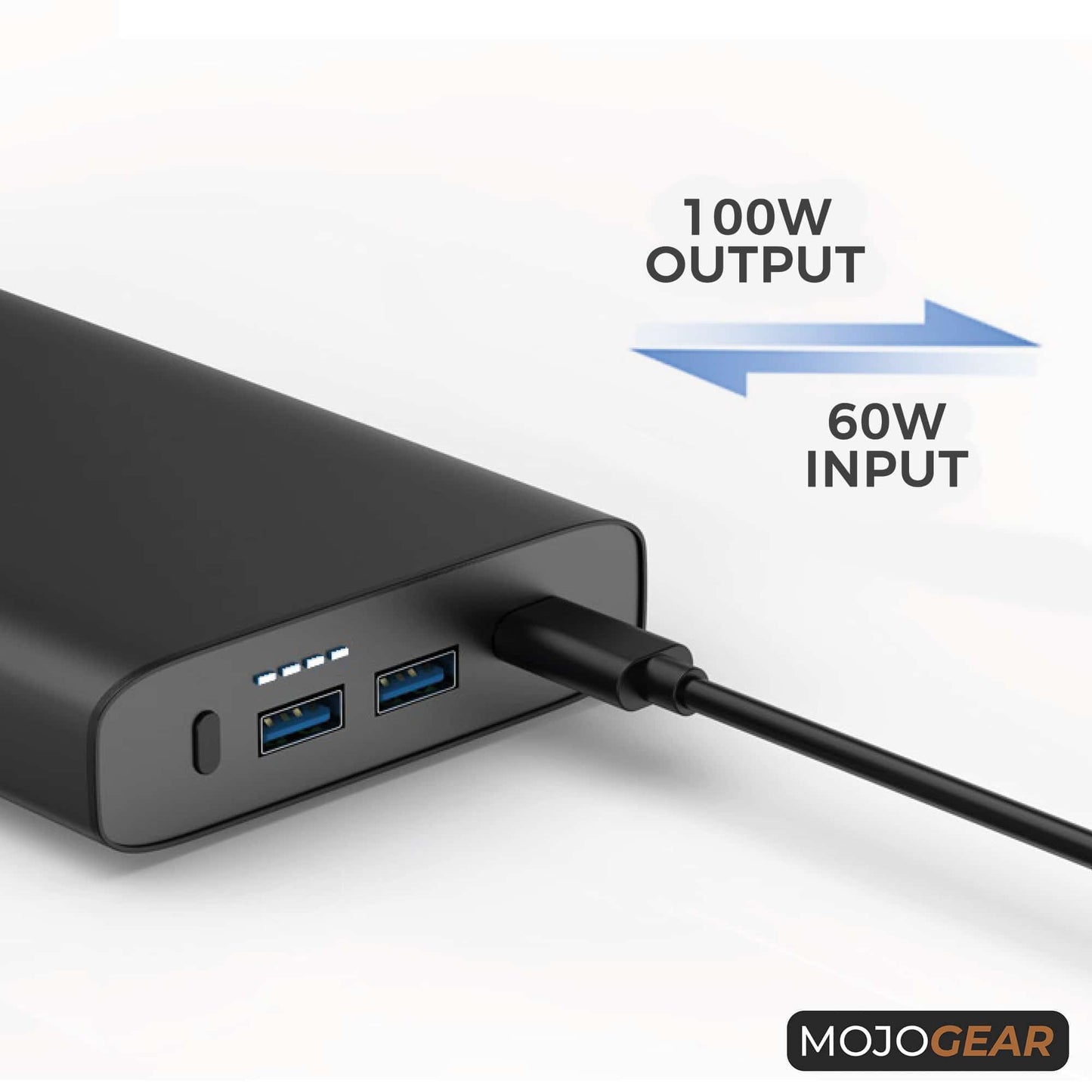 MOJOGEAR ULTRA 26.800 mAh 100W Laptop Powerbank - Powerbanks