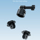 Telesin Magnetische Quick Release Adapter Set voor actioncam - GoPro Mounts