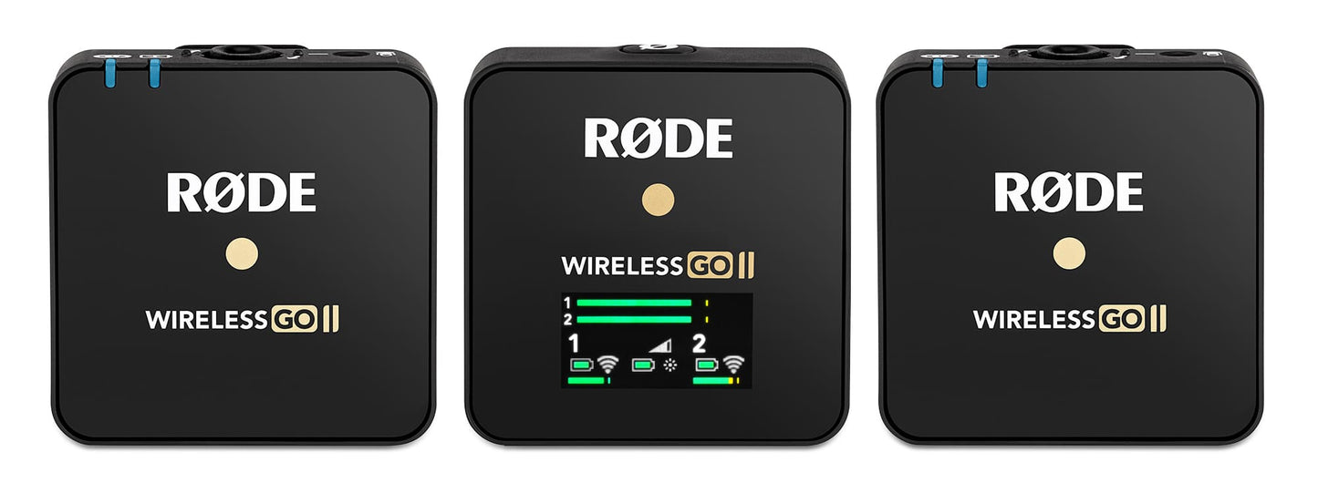 RØDE Wireless GO II draadloze microfoon-set met 2 zenders - Draadloze microfoons