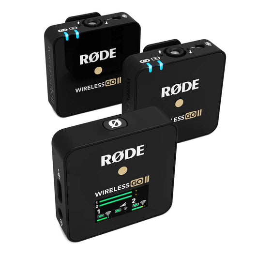 RØDE Wireless GO II wireless microphone set with 2 transmitters