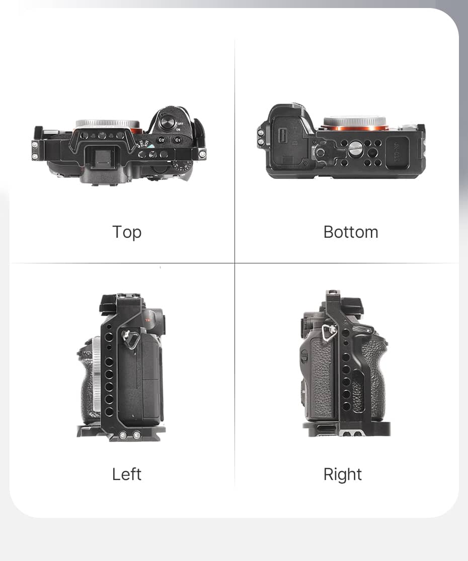 Ulanzi metal cage for Sony A7 III, A7 Mark IV and A7R III