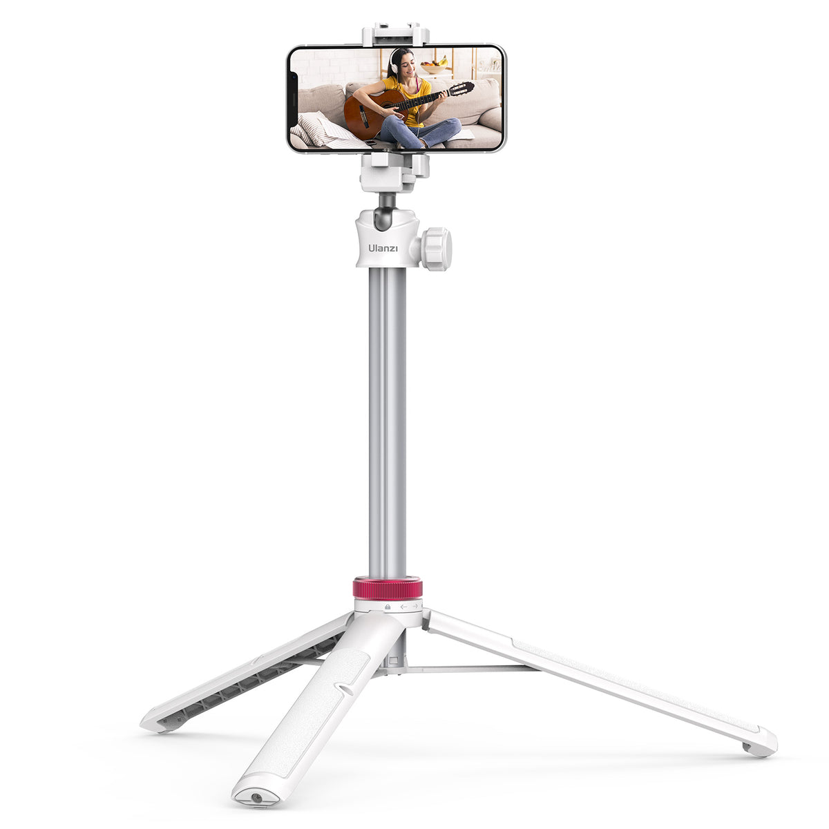 Ulanzi MT-44 Selfie Stick Tripod for Phone and Camera - 146cm - White