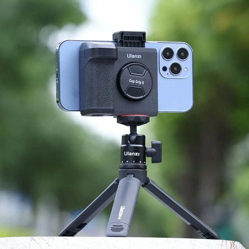 Ulanzi CapGrip II smartphone camera grip met magnetische Bluetooth afstandsbediening - Handgrips