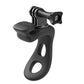 Telesin silicone buisklem met mount voor action camera - Zwart - GoPro Mounts