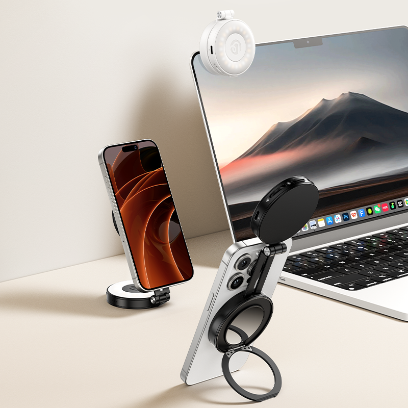 Ulanzi LM23 Smartphone Ring Light V2 met Magsafe - Zwart - Videoverlichting