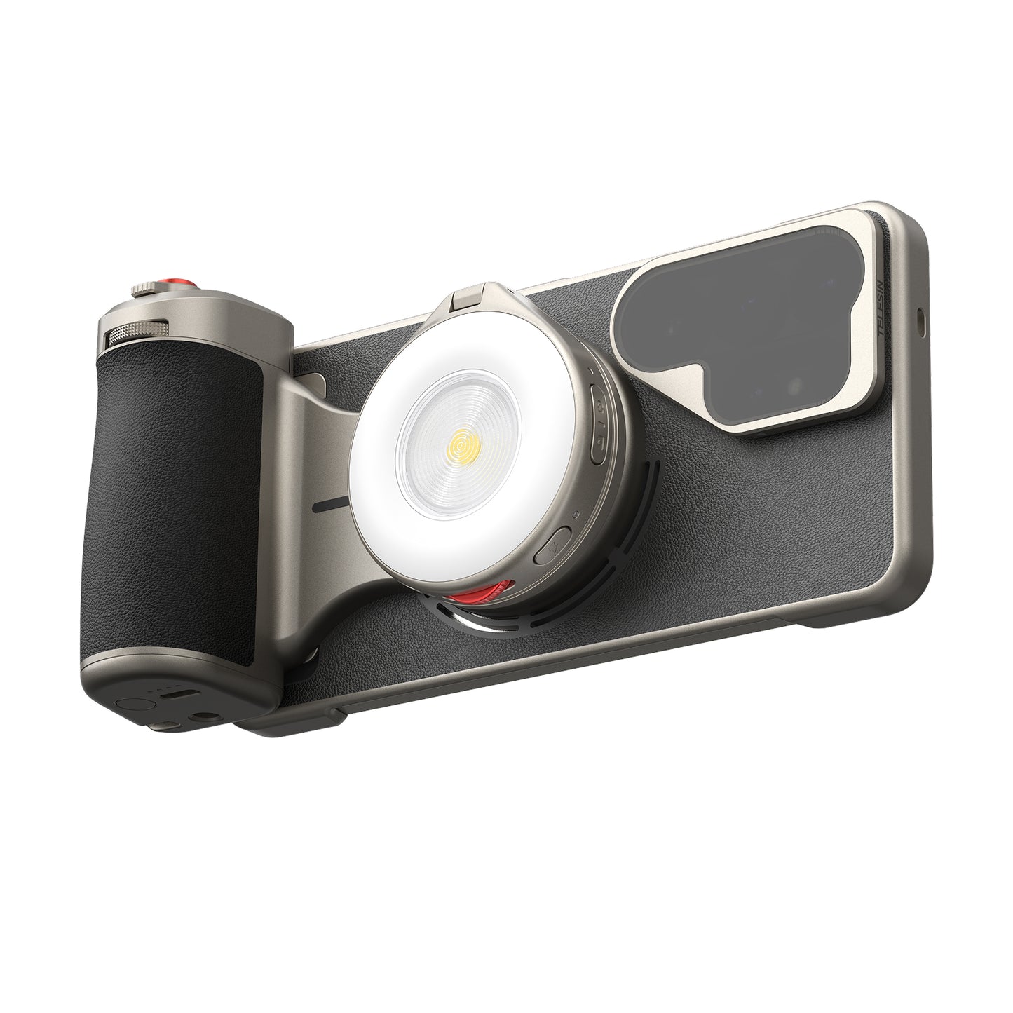 Telesin Master Grip for Samsung S26 Ultra - Creator Combo with lamp and filter - Black