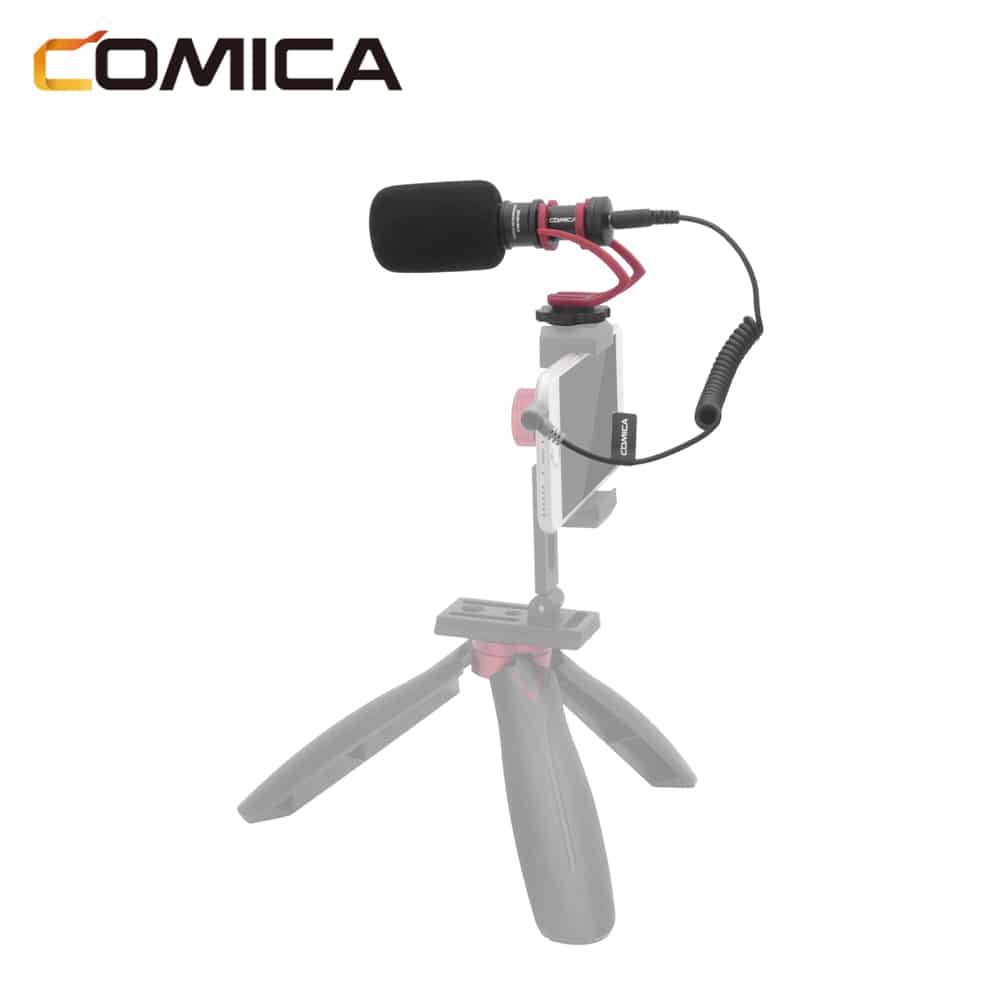 Comica CVM-VM10II richtmicrofoon voor smartphone en camera - Obsolete