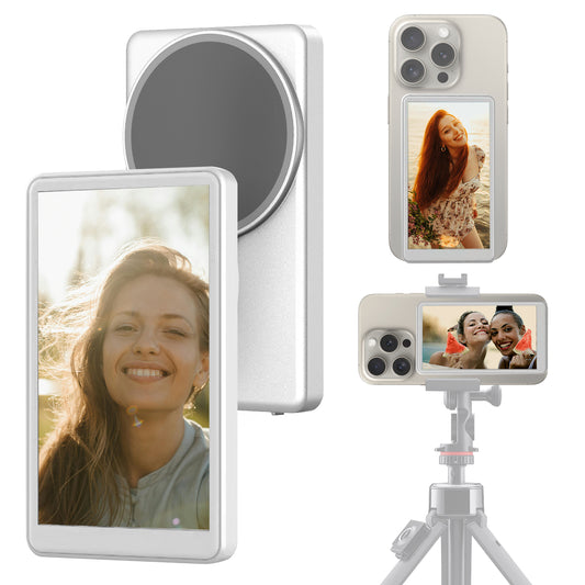 MOJOGEAR VS1 Selfie Vlog Monitor - Alleen compatibel met Samsung - Wit - Overige producten