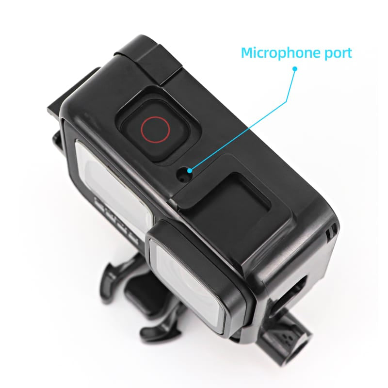 MOJOGEAR Frame voor GoPro Hero 9,10,11,12 en 13 - met 2 Cold Shoe Mounts - GoPro Cases & behuizingen