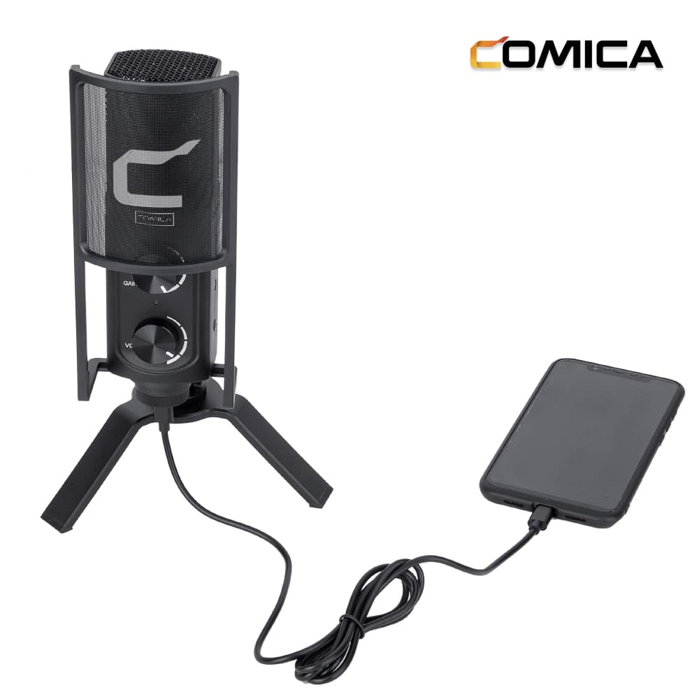 Comica STM-USB microfoon voor streaming, studio en podcast - Obsolete