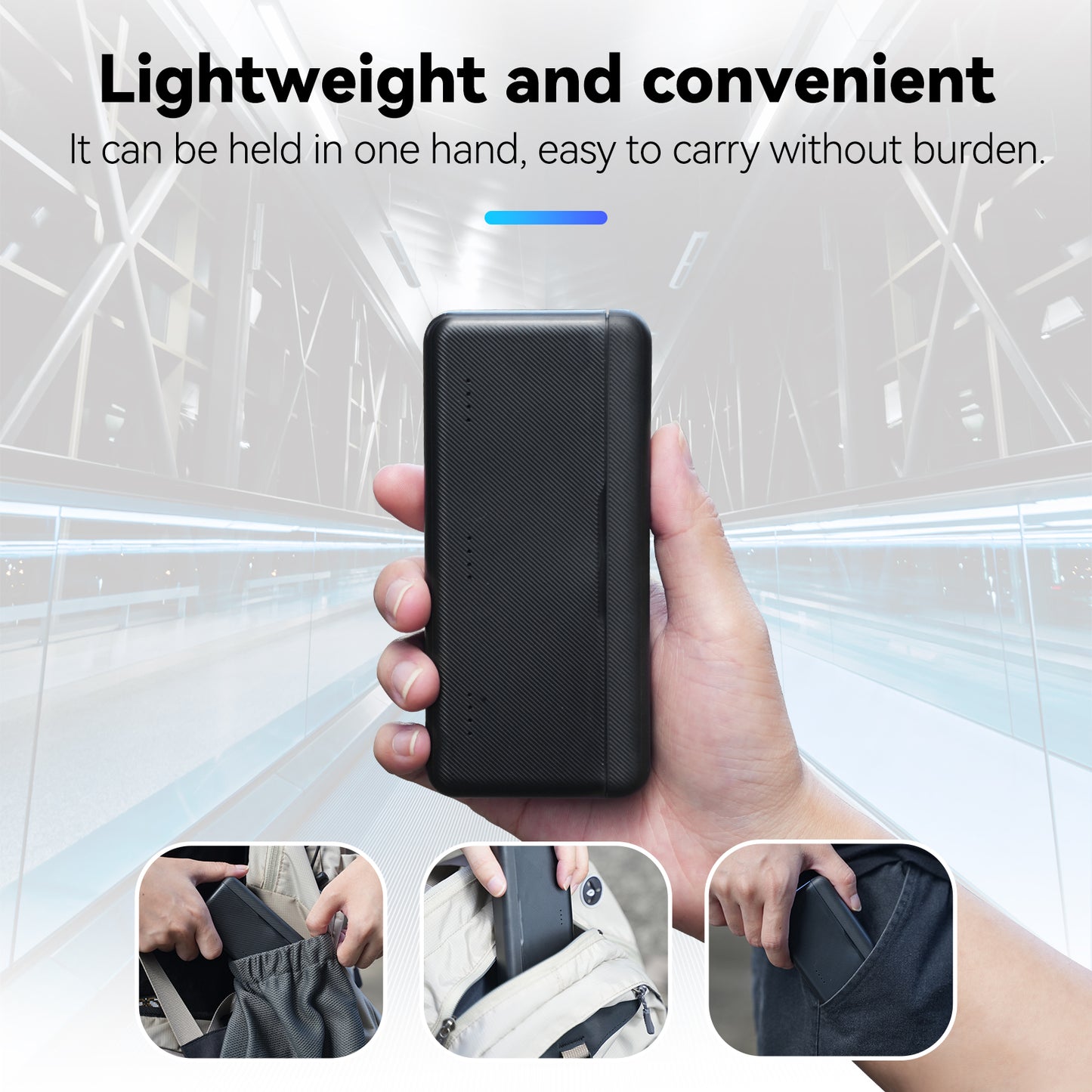 Telesin Pocket Charging Case for DJI Osmo Action 5/4/3 (3 slots)