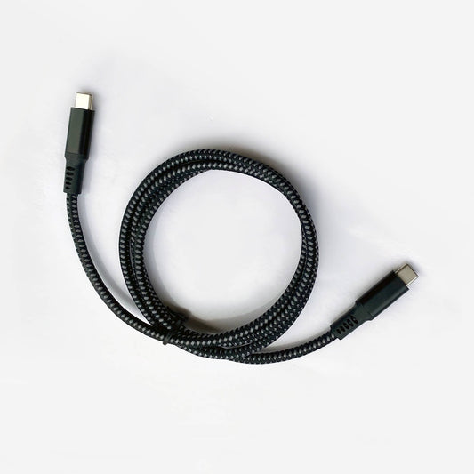 2x MOJOGEAR USB-C naar USB-C kabel 1.5 of 3 meter Extra Sterk [DUOPACK]