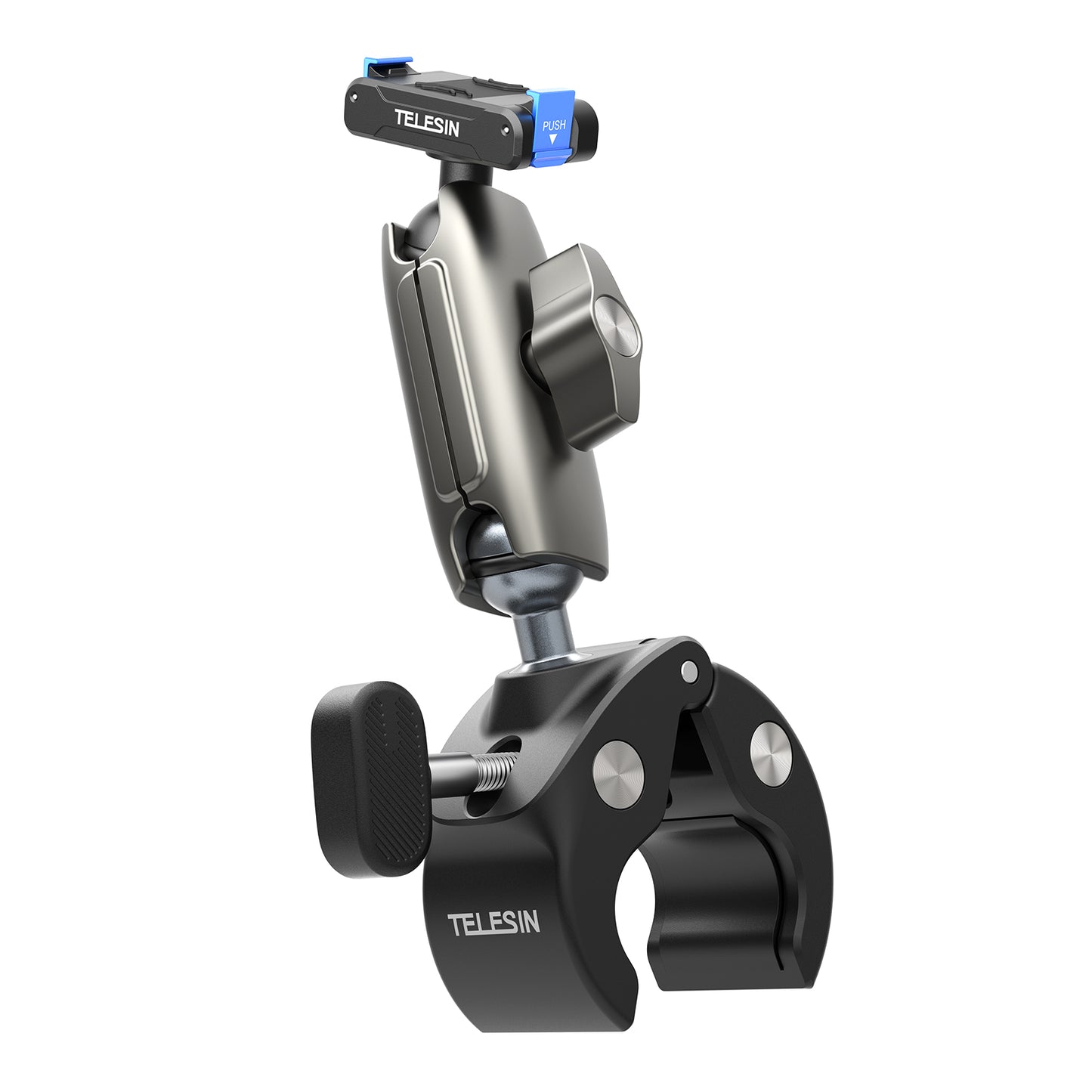 Telesin S3-HBM-14-TDJ Tube Clamp - Gray