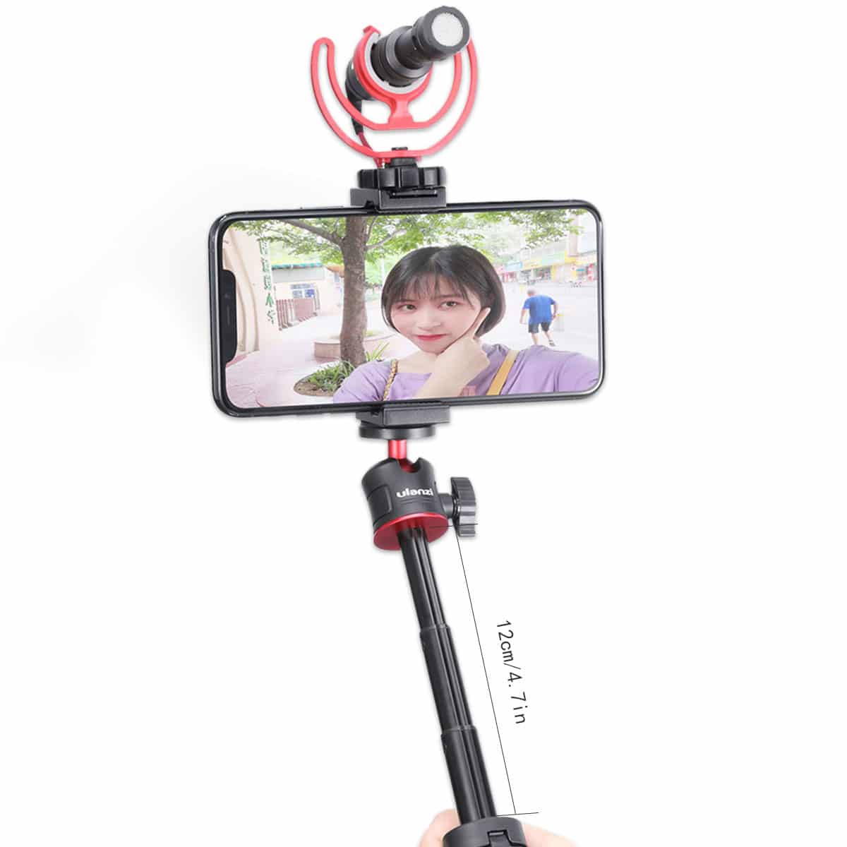 Ulanzi MT-08 vlog tripod, hand grip & selfie stick