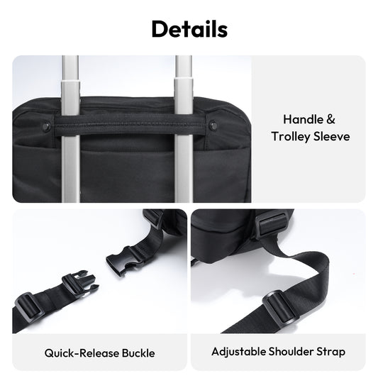 Ulanzi PB038 Sling Reistas V2 met divider - 10 liter - Cameratassen