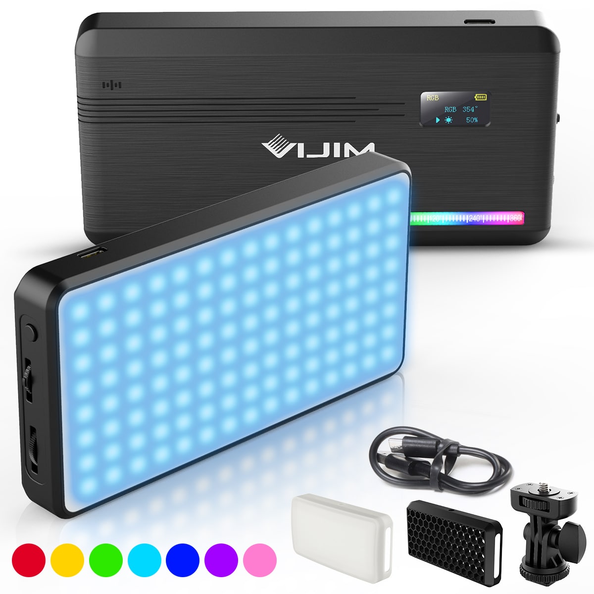 VIJIM RGB Multi Color LED light VL196