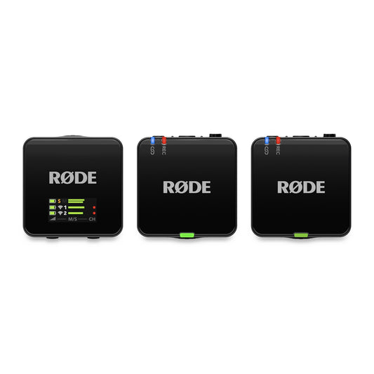 RØDE Wireless GO III (Gen 3) Wireless Microphone Set with 2 Transmitters