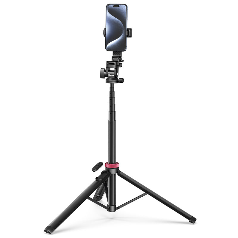 Ulanzi MT-78 Multi-functioneel statief voor smartphone en camera - 185cm - Vaste statieven