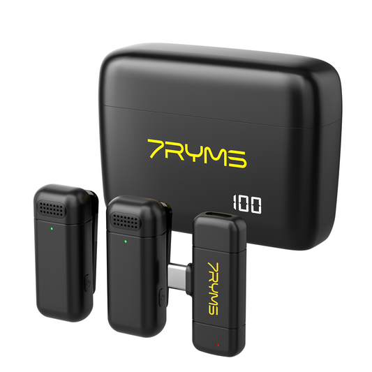 7RYMS Rimo S1(UC) 2.4G Dual-channel Draadloze microfoon USB-C -