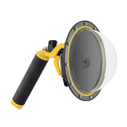 Telesin Waterdichte Dome behuizing voor GoPro Hero 9,10,11 en 12 - GoPro Onderwater-accessoires