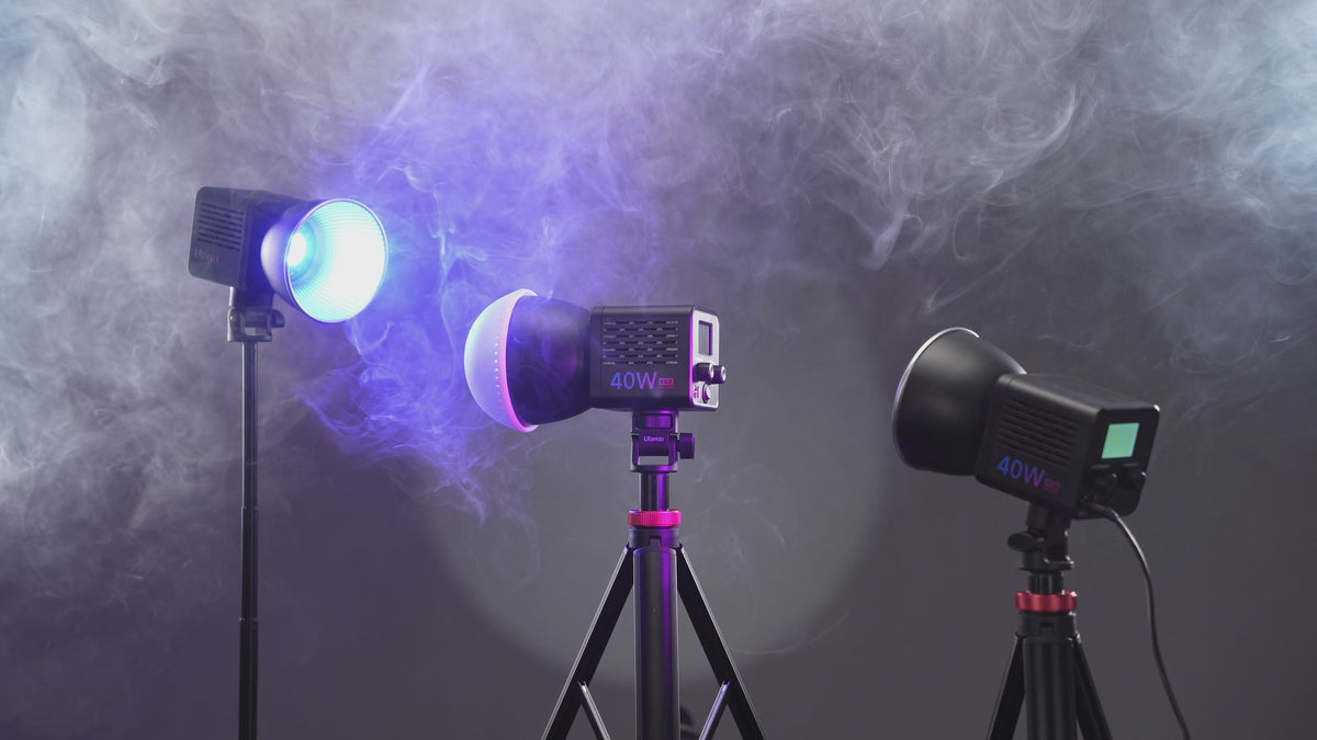 Ulanzi 40WRGB COB Lamp RGB with built-in battery