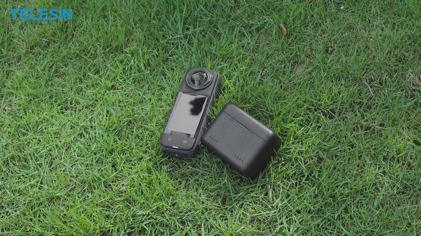 Telesin Charging Box for Insta360 X5 Batteries (2 slots)