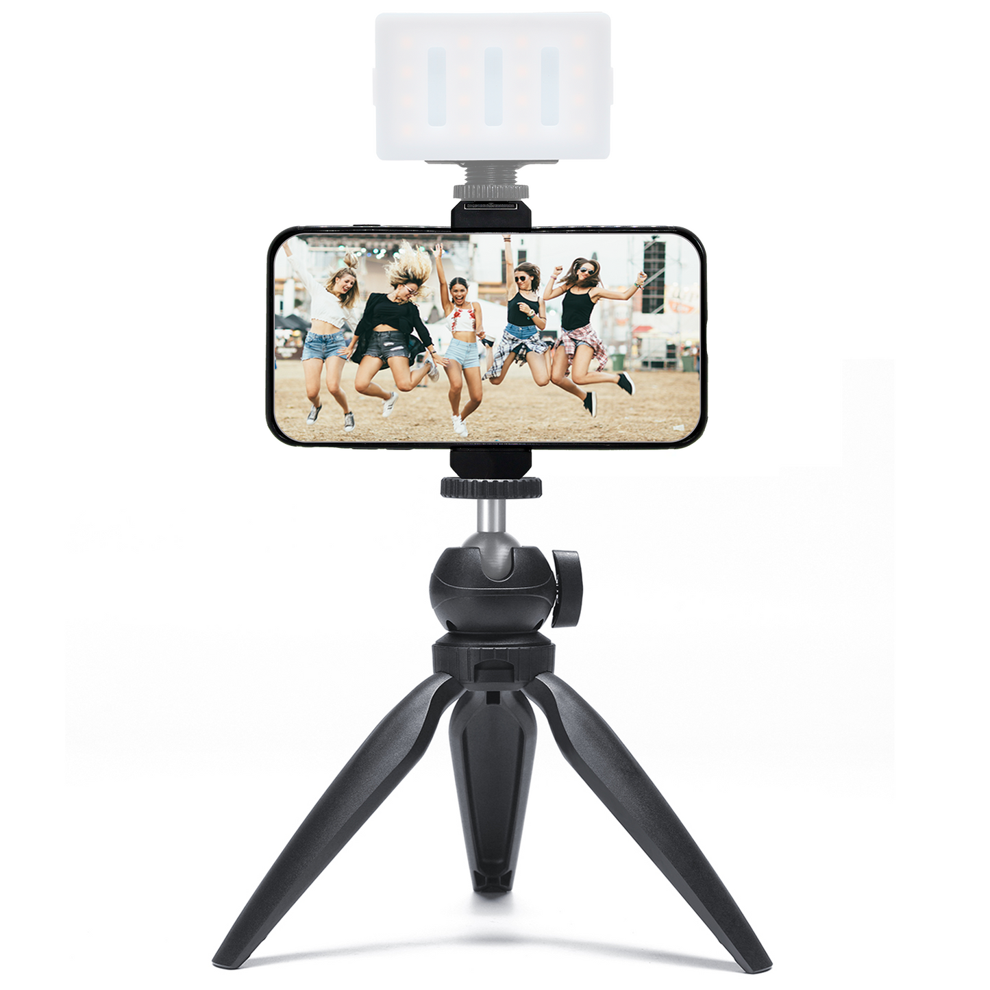 Mini tripod vlog KIT: tabletop tripod & premium phone holder