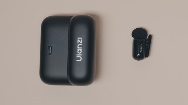 Ulanzi A200 Mini Mic Wireless Microphone USB-C - Black/White