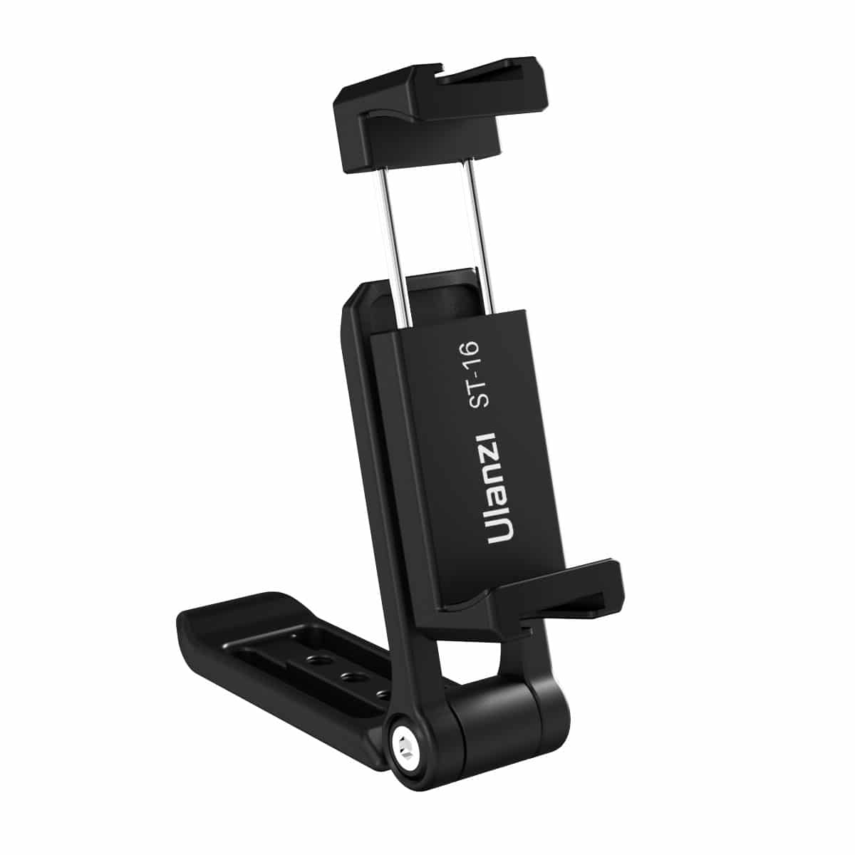 Ulanzi ST-16 360 ° rotatable phone holder metal with handle - with 2 cold shoe mounts