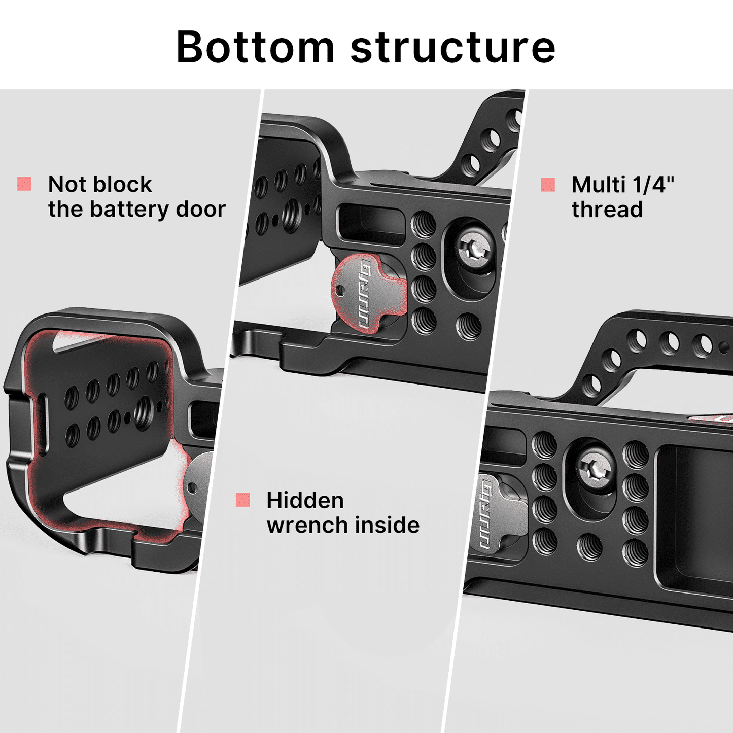 Ulanzi UURig metalen camerakooi voor Sony A7C