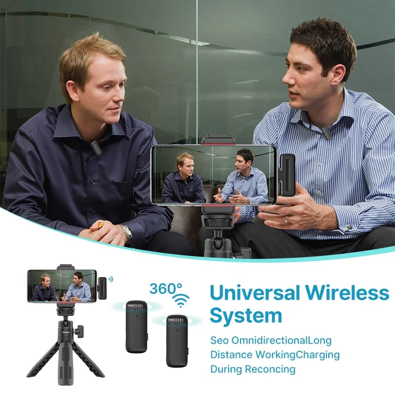 Ulanzi J12 Wireless smartphone microphone USB-C